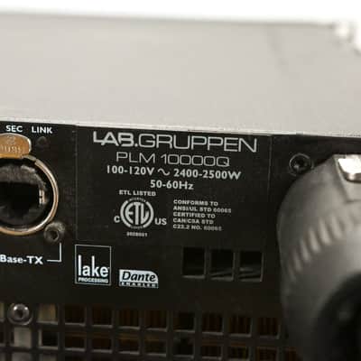Lab Gruppen PLM 10000Q Powered Loudspeaker Management System CG0104G image 12
