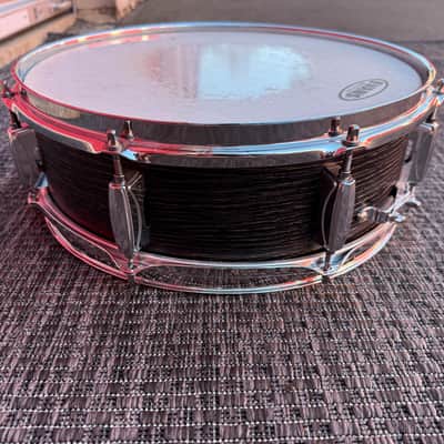 Tama Imperialstar 14x5 Snare Drum Black/Brown Wrap Snare image 2