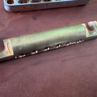Faber Tone Lock Gibson Style Guitar Bridge / Metric Locking Bridge like TonePros for Tokai Burny Greco Orville Les Paul SG 335 355 and more image 3