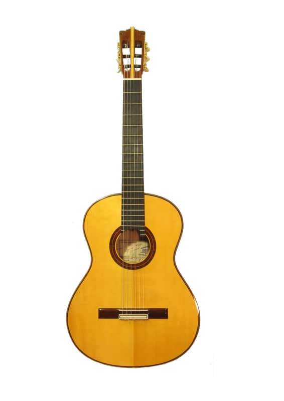 Guitarra flamenca profesional de ARCE RIZADO y pino de muy alta calidad. image 1