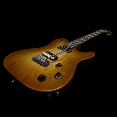 Godin Radium-X Electric Guitar - Rustic Burst SG image 4