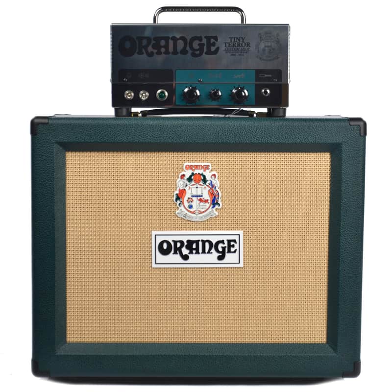 Orange Custom Shop Tiny Terror 10th Anniversary Edition 15-Watt 1x10" Guitar Amp Half Stack image 2