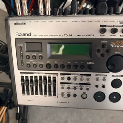 Roland TD-20 V-Drums Module + Electronic Drum Kit Bild 5