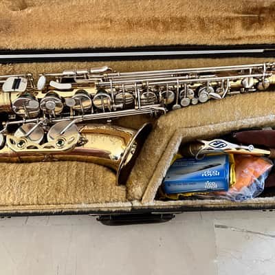 Selmer Saxophone ALTO SUPER ACTION 80 SERIE II 1998 Verni Gold Gravure image 1