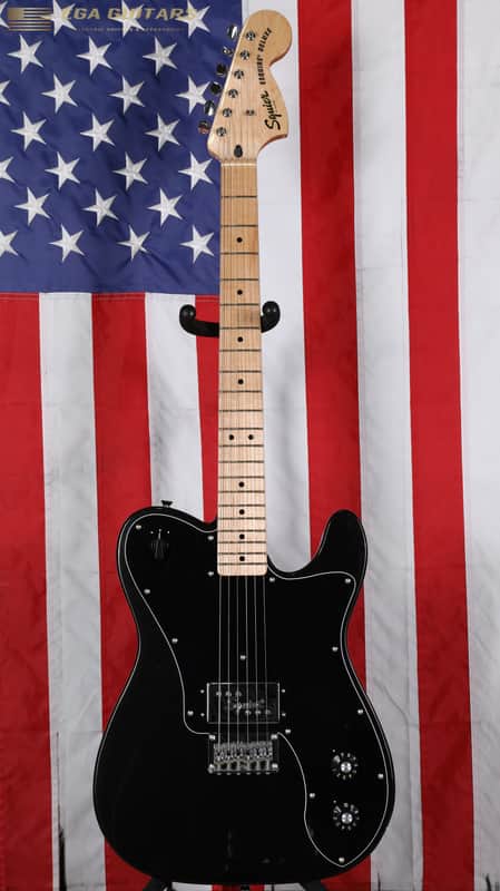 Squier Paranormal Esquire Deluxe - Metallic Black image 1