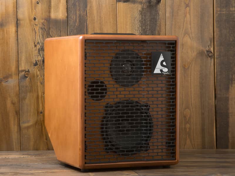 Godin Acoustic Solution ASG-75 watt Wood 2 Channel Acoustic Guitar Amp image 1