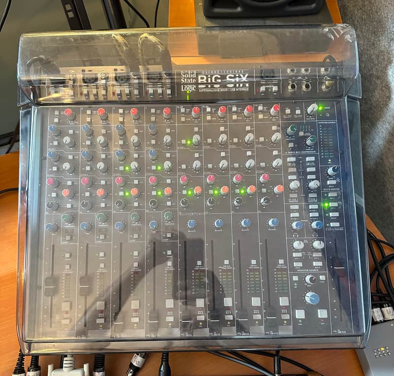 Solid State Logic BiG SiX 6-Channel Analog Mixer with InBuilt Audio Interface image 1