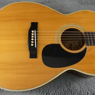 Morris F-18 Japan Folk Acoustic Guitar image 6