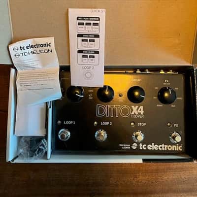 TC Electronic Ditto X4 Looper 2016 - Present - Black Bild 2