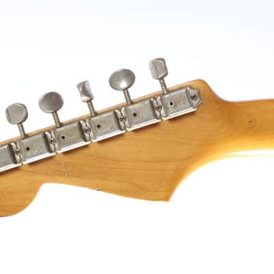 1983 Squier Stratocaster '62 Reissue candy apple red JV series image 10