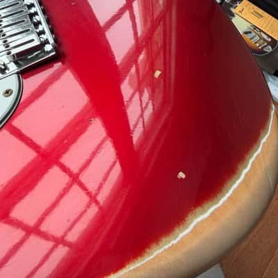 2026 Fender Custom Shop Stratocaster Pro W25 Relic - Candy Apple Red image 14