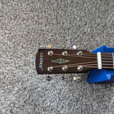 Alvarez MF70 Masterworks Diamond 60th Anniversary Limited-Edition Folk-OM Acoustic Guitar 2020s - Black image 11