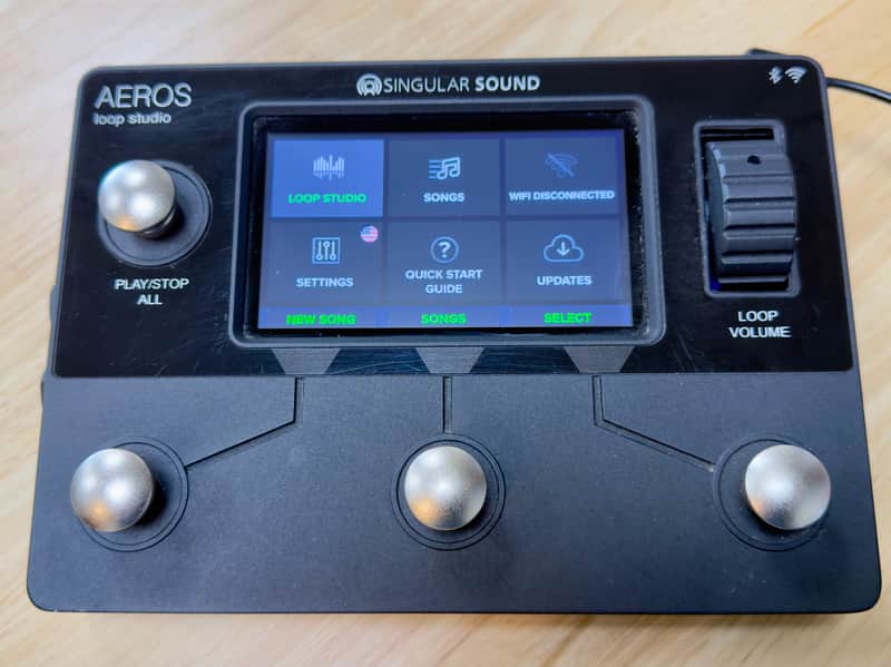 Singular Sound Aeros Loop Studio 2019 - 2021 Black image 1
