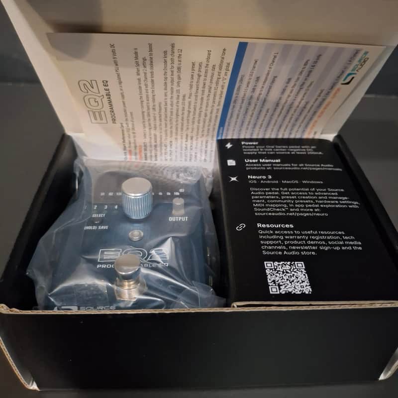 Source Audio EQ2 Programmable EQ 2020 - Blue image 1