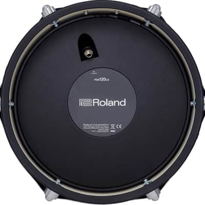 Roland PDA120LS-BK V-Drum Snare Pad, 12", Black image 4