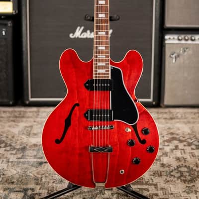 Gibson ES-330 Hollow Body Electric Guitar - Sixties Cherry with Hardshell Case image 4