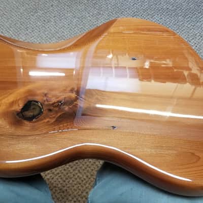 used 2019 Fender Custom Shop Masterbuilt Dennis Galuszka 1959 Jazzmaster NOS Santa Cruz Redwood in Natural, Excellent Condition with OHSC and Paperwork! image 14