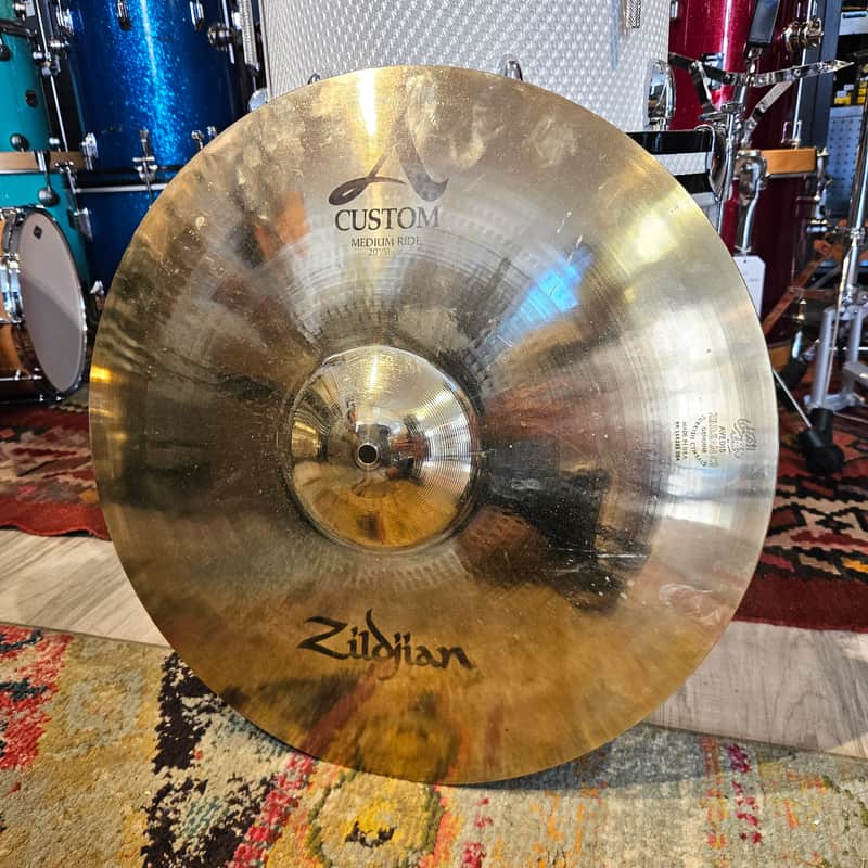 Zildjian A Custom 20" Medium Ride Cymbal 2588g image 1