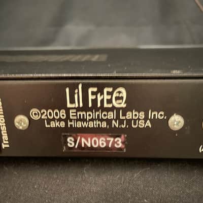 Empirical Labs Lil FrEQ Equalizer 2010s - Black image 3