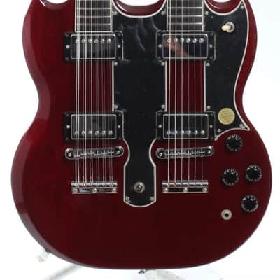 1994 Gibson EDS-1275 cherry red image 1