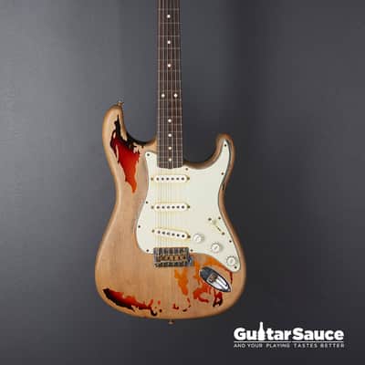 Fender Custom Shop Rory Gallagher Heavy Relic 3 Tone Sunburst 2021 Used (Cod. 1643UG) image 1