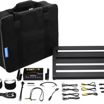 Pedaltrain Novo 18 SC 18x14.5-inch Pedalboard with CIOKS DC7 Power Supply and Soft Case image 2