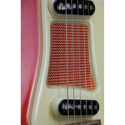 1963 Hagström Kent PB-24-G red image 8