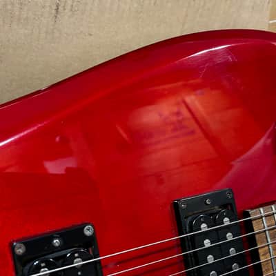 DeArmond Jet Star Special Crimson Red Transparent Electric Guitar image 5