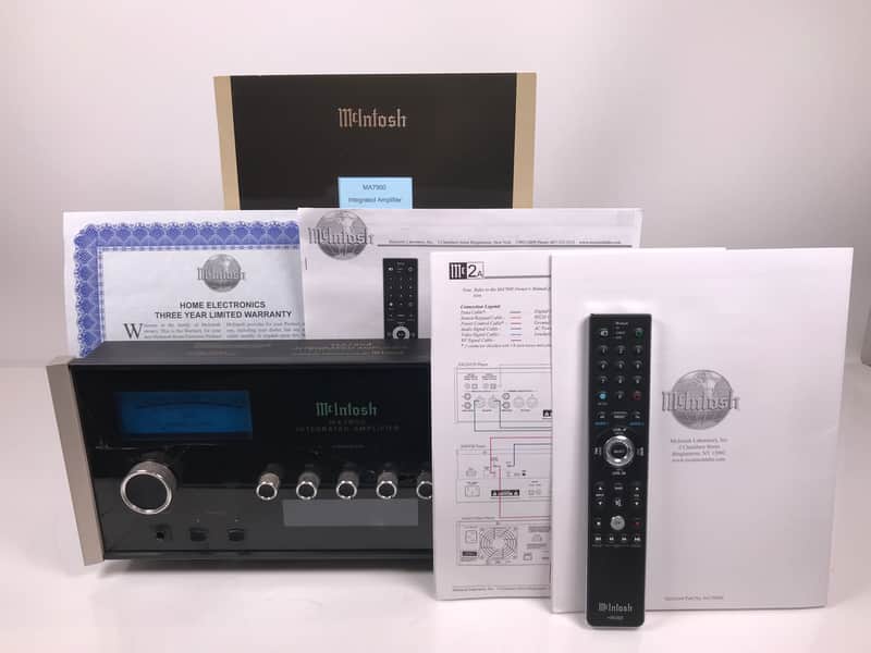 McIntosh MA7900 200-Watt Stereo Solid State Integrated Amplifier image 1