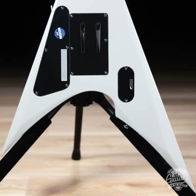 ESP LTD Arrow-1000 Fishman Fluence Floyd Rose Guitar – Pearl White image 8
