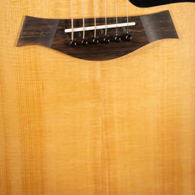 Taylor 110ce Dreadnought Acoustic/Electric Guitar - Solid Torrefield Spruce with Gig Bag - Factory Demo image 12