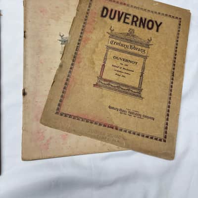 Vintage Lot of piano books -Used Antique old image 7