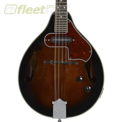 Ibanez M510EDVS A-Style Acoustic-Electric Mandolin - Dark Vintage Sunburst image 6