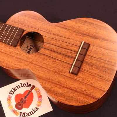 Kamaka HF-2 Curly Hawaiian Koa Concert Ukulele #5401 image 2
