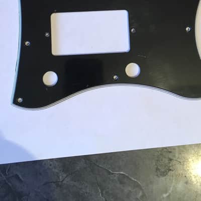 WD Gibson SG Standard Full Face Pickguard 5 ply Black/ White/Black/White/Black B/W/B/W/B 5 Ply image 4