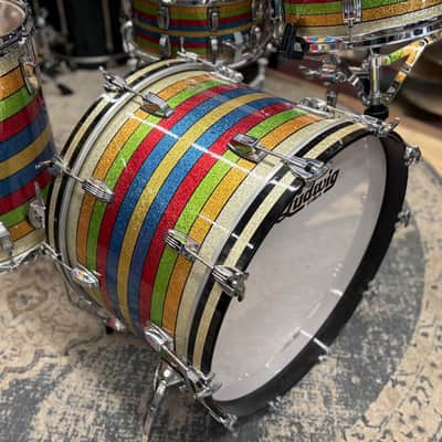 Ludwig Classic Maple 13-16-22 w/ Snare - Salesman Sparkle image 9