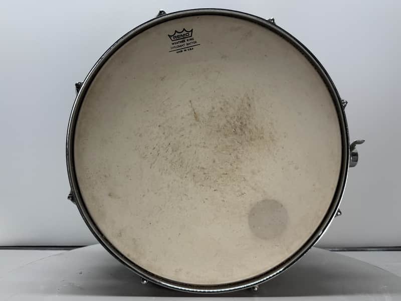 Unbranded Steel Snare Drum 14in Vintage Snare Throw-Off Percussion Kit image 1