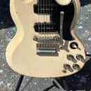 Gibson SG Special 1962 - a cool beat sweet Polaris White Monster ready to be enjoyed.