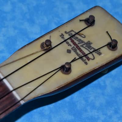 Harmony Johnny Marvin Professional Tenor "Prince of Wales" Ukulele 1930's - Natural image 3