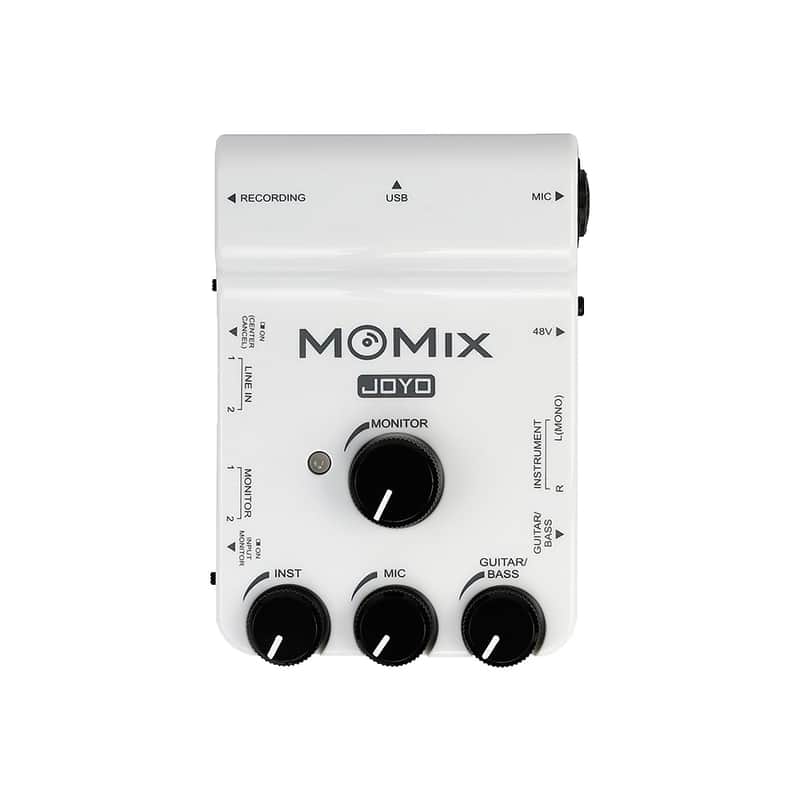JOYO MOMIX USB-C 3-Channel Audio Interface w/ 1 Microphone Preamp image 1