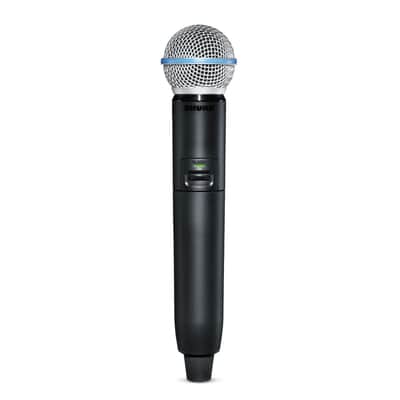 Shure GLXD24R+B58 Wireless Rack System with BETA58A Microphone image 3