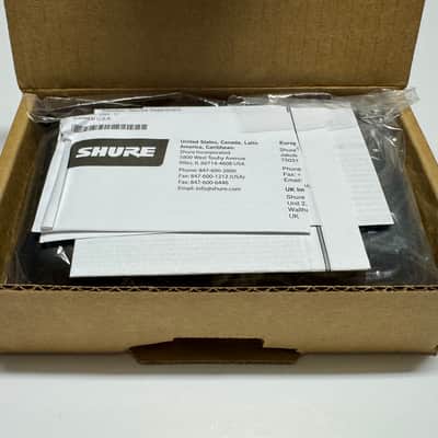 Shure TwinPlex TL47 Black TA4F Lavalier With Accessories image 6