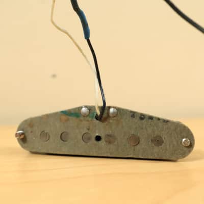 (1) Vintage 1979 Fender USA Stratocaster Grey Bottom Pickup 5.91ohms image 8