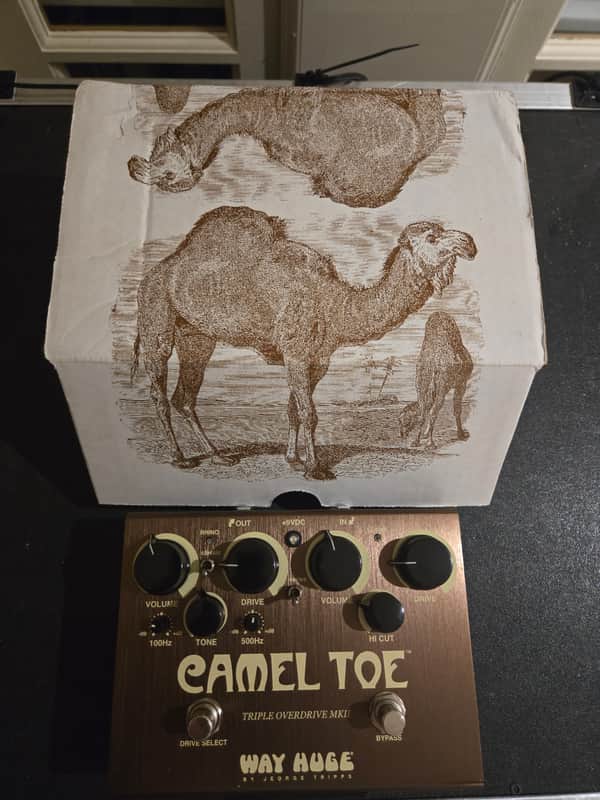 Way Huge WHE209 Camel Toe MkII Triple Overdrive 2016 - 2021 - Brown image 1