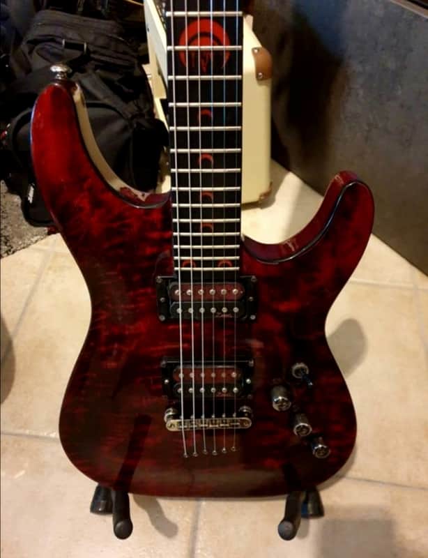 Schecter  Blood Moon C1 image 1