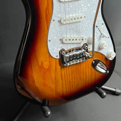 G&L Tribute Legacy Electric Guitar 3-Tone Sunburst Finish image 3
