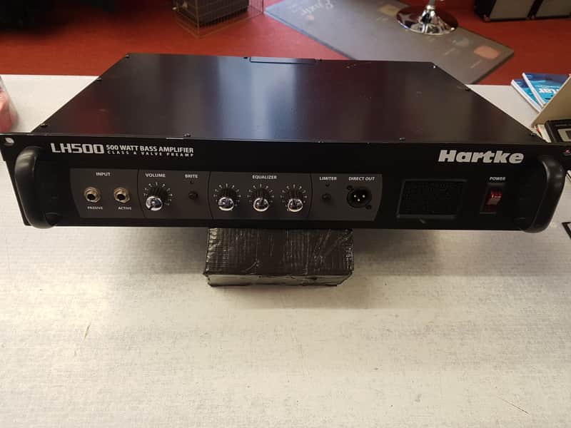 Hartke LH500 500-Watt Bass Amp Head 2008 - Present - Black image 1