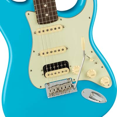 Fender American Professional II Stratocaster HSS Miami Blue Rosewood image 5
