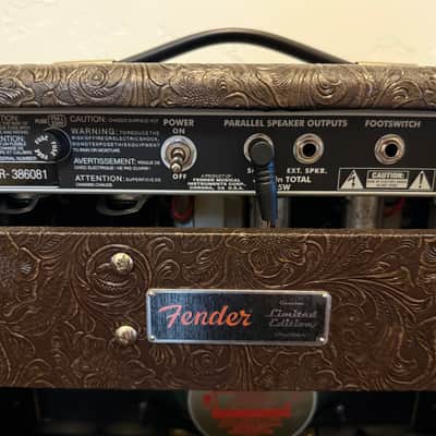 Fender '65 Princeton Reverb Reissue "Western" FSR Limited Edition 12-Watt 1x10" Guitar Combo 2019 - Western image 7