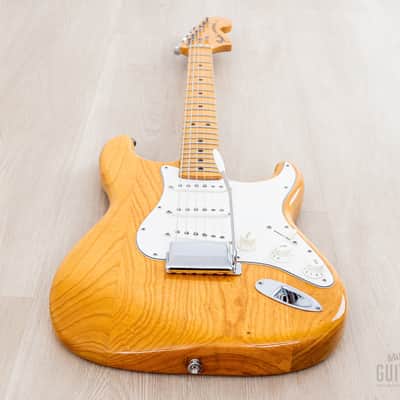 1973 Fender Stratocaster Vintage Guitar Natural, Near-Mint w/ Case image 11